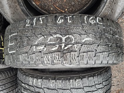 215/65 R16 C 109/107R zimní použité pneu NOKIAN WR C3