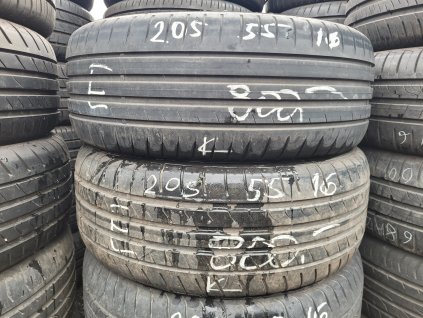 205/55 R16 91H letní použité pneu DUNLOP SPORT BLURESPONSE