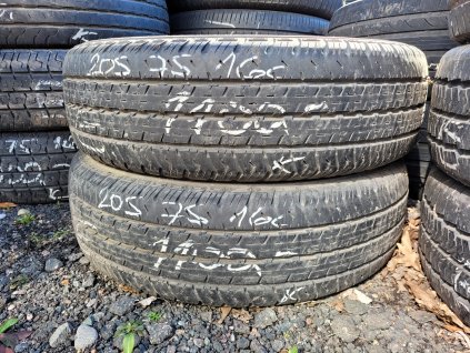 205/75 R16 C 113/111S letní použité pneu NOKIAN C LINE