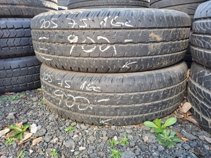 205/75 R16 C 113/111S letní použité pneu NOKIAN C LINE