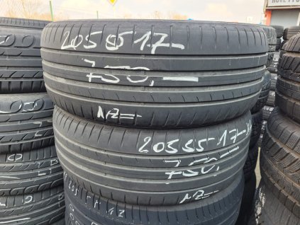 205/55 R17 95V letní použité pneu DUNLOP SPORT BLURESPONSE