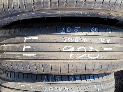 205/60 R16 92H letní použitá pneu GOOD YEAR EFFICIENTGRIP PERFORMANCE