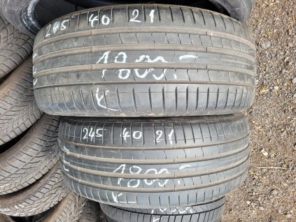 245/40 R21 100W letní použité pneu PIRELLI P ZERO