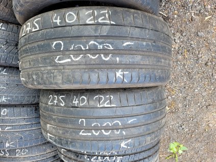 275/40 R22 107Y letní použité pneu CONTINENTAL SPORT CONTACT 7
