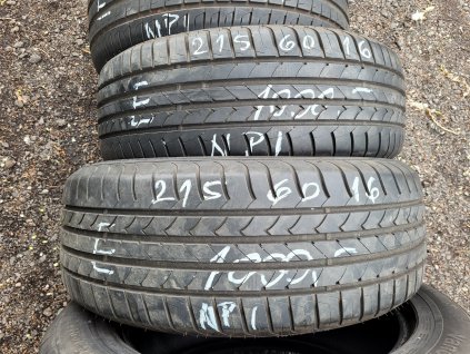 215/60 R16 95H letní použité pneu GOOD YEAR EFFICIENTGRIP