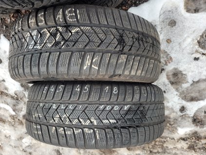 245/45 R18 100V zimní použité pneu PIRELLI WINTER SOTTO ZERO 3