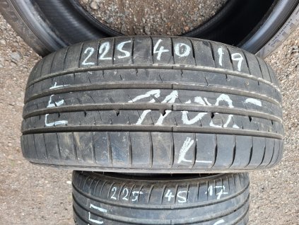 225/40 R19 89Y letní použité pneu GOOD YEAR EAGLE F1