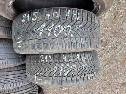 215/40 R18 89V zimní použité pneu NEXEN WINGUARD SPORT 2