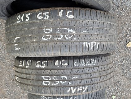 215/65 R16 98H letní použité pneu CONTINENTAL CROSS CONTACT LX