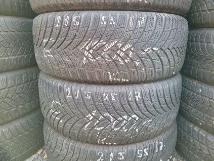 215/55 R17 98V zimní použité pneu FIRESTONE WINTERHAWK 4