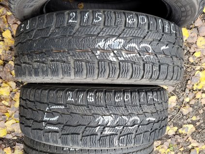 215/60 R17 C 109/107T zimní použité pneu NOKIAN WR C3