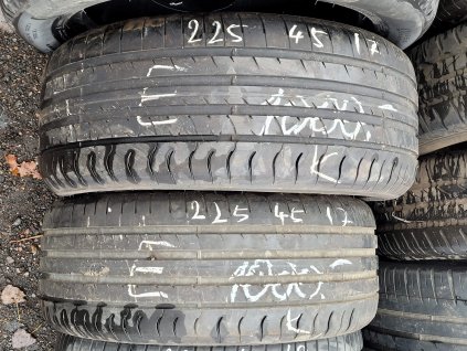 225/45 R17 91Y letní použité pneu SAVA INTENSA UHP