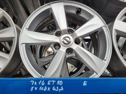 7x16 ET50 5x108x63,3 orig.použitá Disky > Alu VOLVO