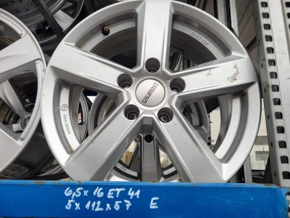 6,5x16 ET41 5x112x57 použitá Disky > Alu DEZENT