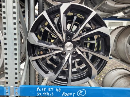 8x18 ET40 5x114,3x použitá Disky > Alu ALKATEC