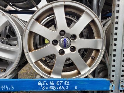 6,5x16 ET52,5 5x108x63,3 orig.použitá Disky > Alu VOLVO