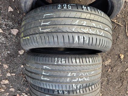 225/40 R19 93Y letní použité pneu PIRELLI CINTURATO P7