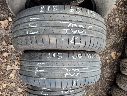 215/60 R16 99V letní použité pneu GOOD YEAR EFFICIENT GRIP