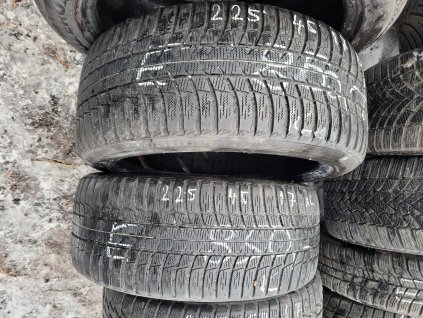 225/45 R17 94V zimní použité pneu BRIDGESTONE BLIZZAK LM001 XL