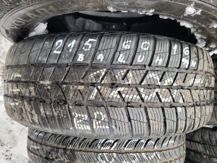 215/60 R16 99H zimní použitá pneu BARUM BRAVURIS 5
