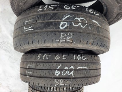 215/65 R16 C 109/107T letní použité pneu CONTINENTAL VAN CONTACT ECO