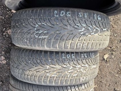 205/55 R16 91H zimní použité pneu NOKIAN WR D3