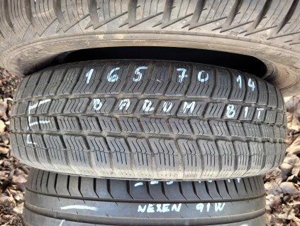 165/70 R14 81T zimní použitá pneu BARUM POLARIS 3