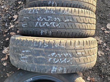 215/65 R16 C 109/107T zimní použité pneu HANKOOK WINTER ÍCEPT LV