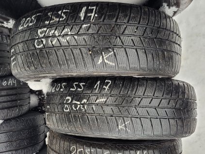 205/55 R17 95V zimní použité pneu BARUM POLARIS 5