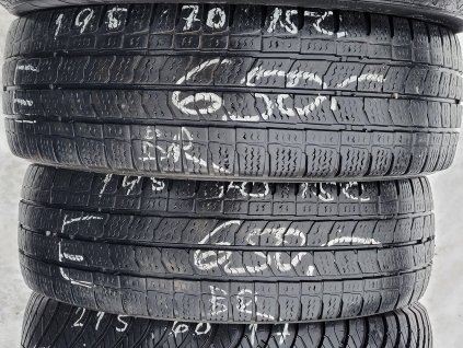 195/70 R15 C 104/102R zimní použité pneu KLÉBER TRANSALP 2