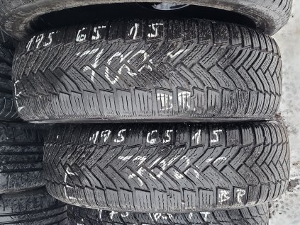195/65 R15 91T zimní použité pneu MICHELIN ALPIN 6