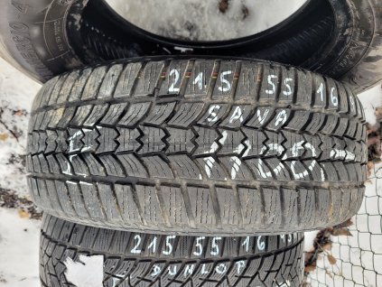215/55 R16 93H zimní použitá pneu SAVA ESKIMO HP3