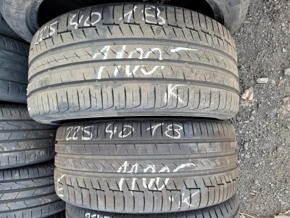 225/40 R18 92Y letní použité pneu CONTINENTAL PREMIUM CONTACT 6