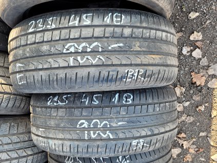 235/45 R18 94W letní použité pneu PIRELLI CINTURATO P7
