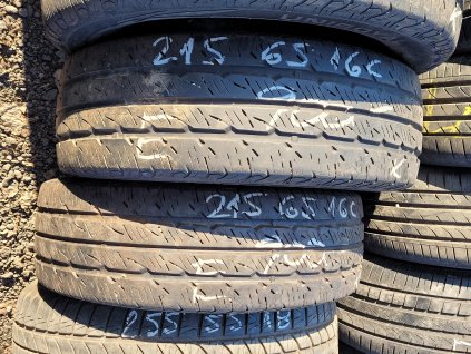 215/65 R16 109/107R letní použité pneu UNIROYAL RAIN MAX 2