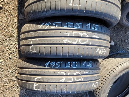 195/55 R15 85V letní použité pneu DUNLOP SPORT BLURESPONSE