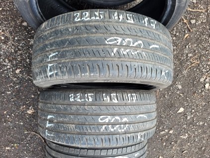 225/45 R17 91Y letní použité pneu BARUM BRAVURIS 5