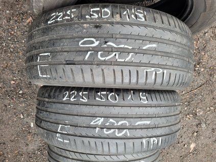 225/50 R18 95W letní použité pneu PIRELLI CINTURATO P7