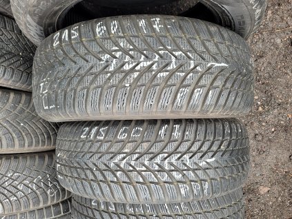 215/60 R17 96H zimní použité pneu NOKIAN SNOWPROOF 2 SUV