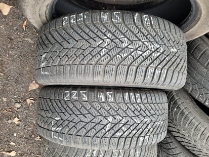 225/45 R18 95V zimní použité pneu PIRELLI CINTURATO WINTER 2