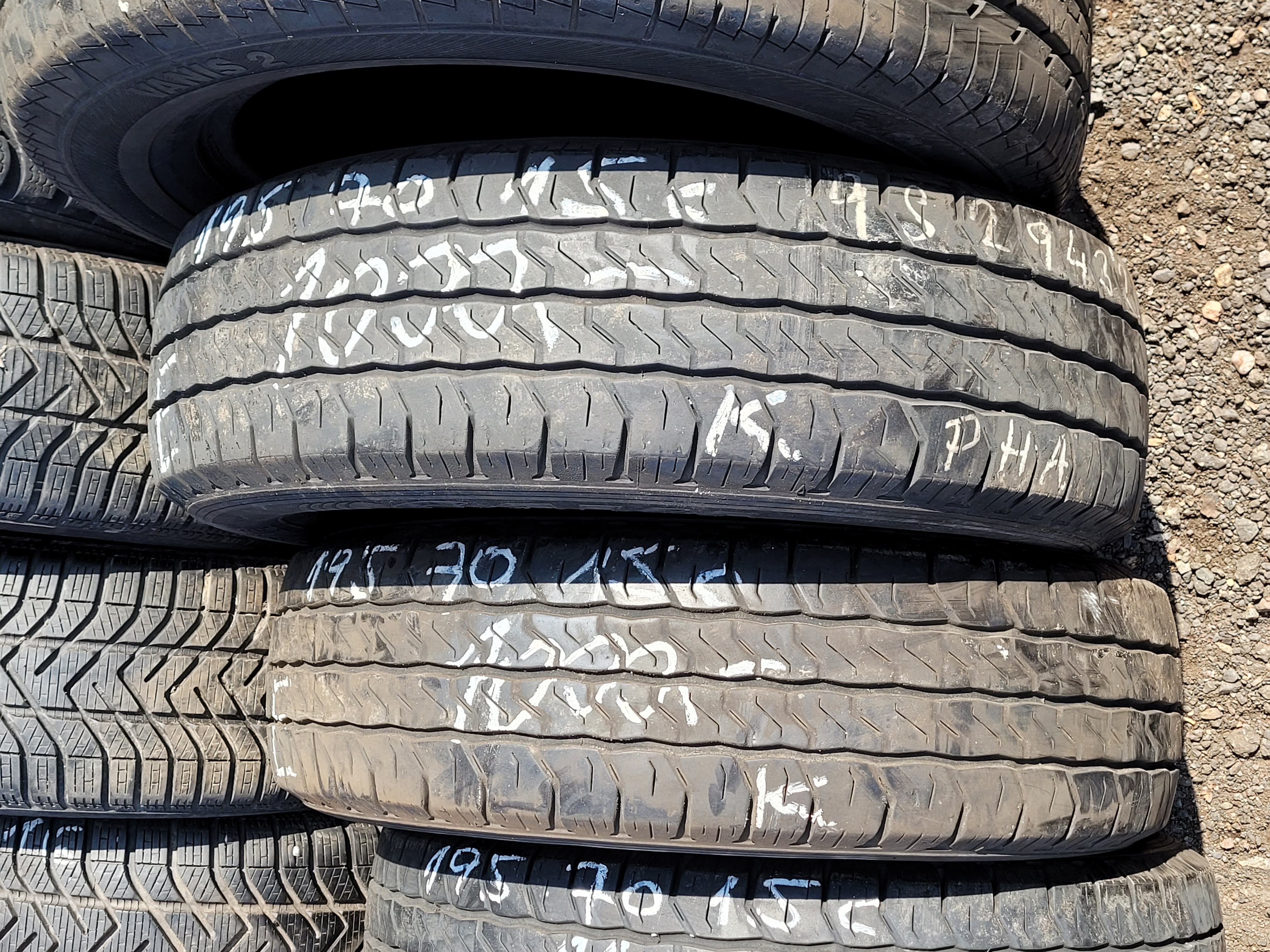 195/70 R15 C 104/102R letní použité pneu SAVA TRENTA