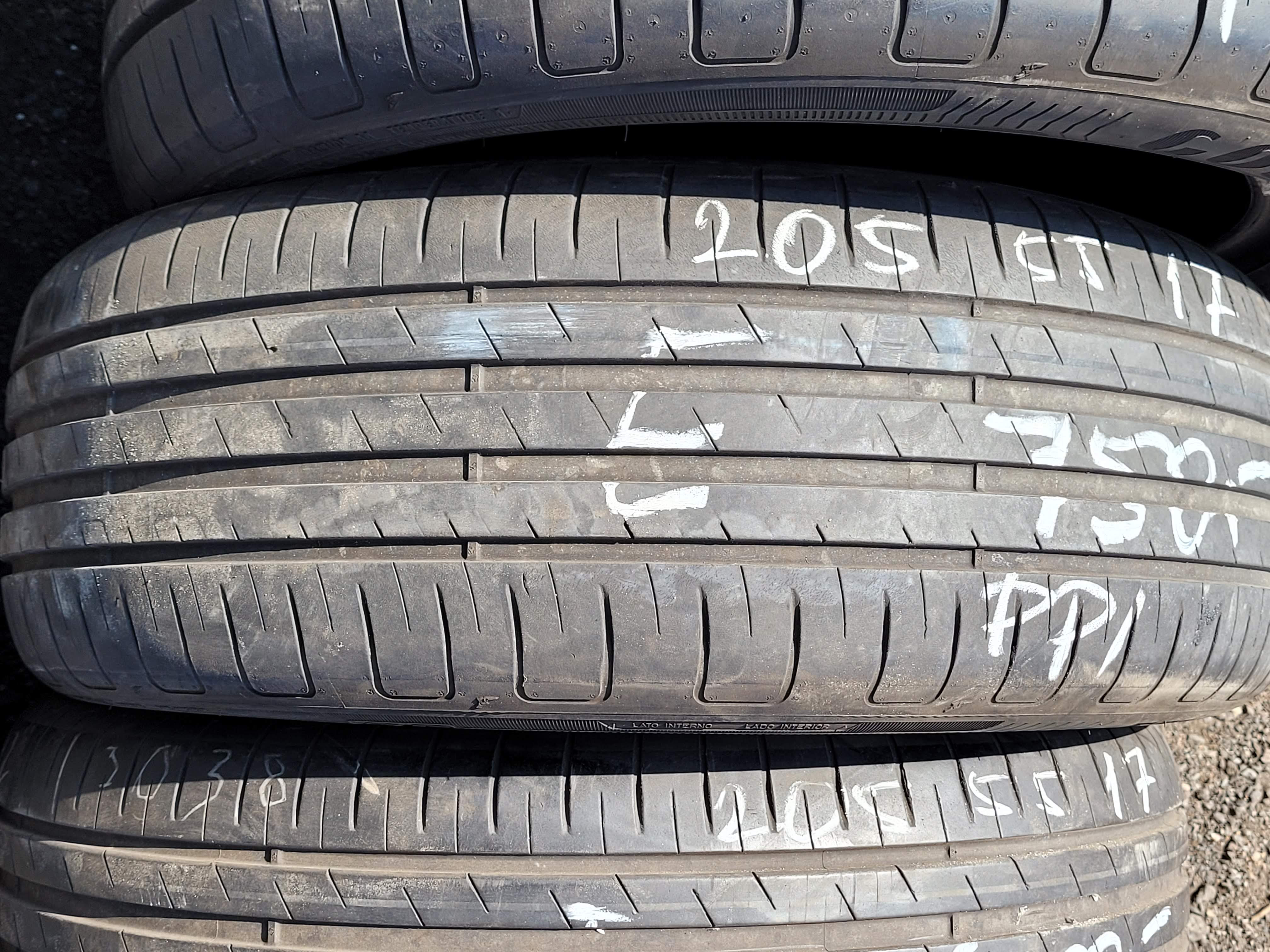 205/55 R17 91V letní použité pneu GOOD YEAR EFFICIENTGRIP