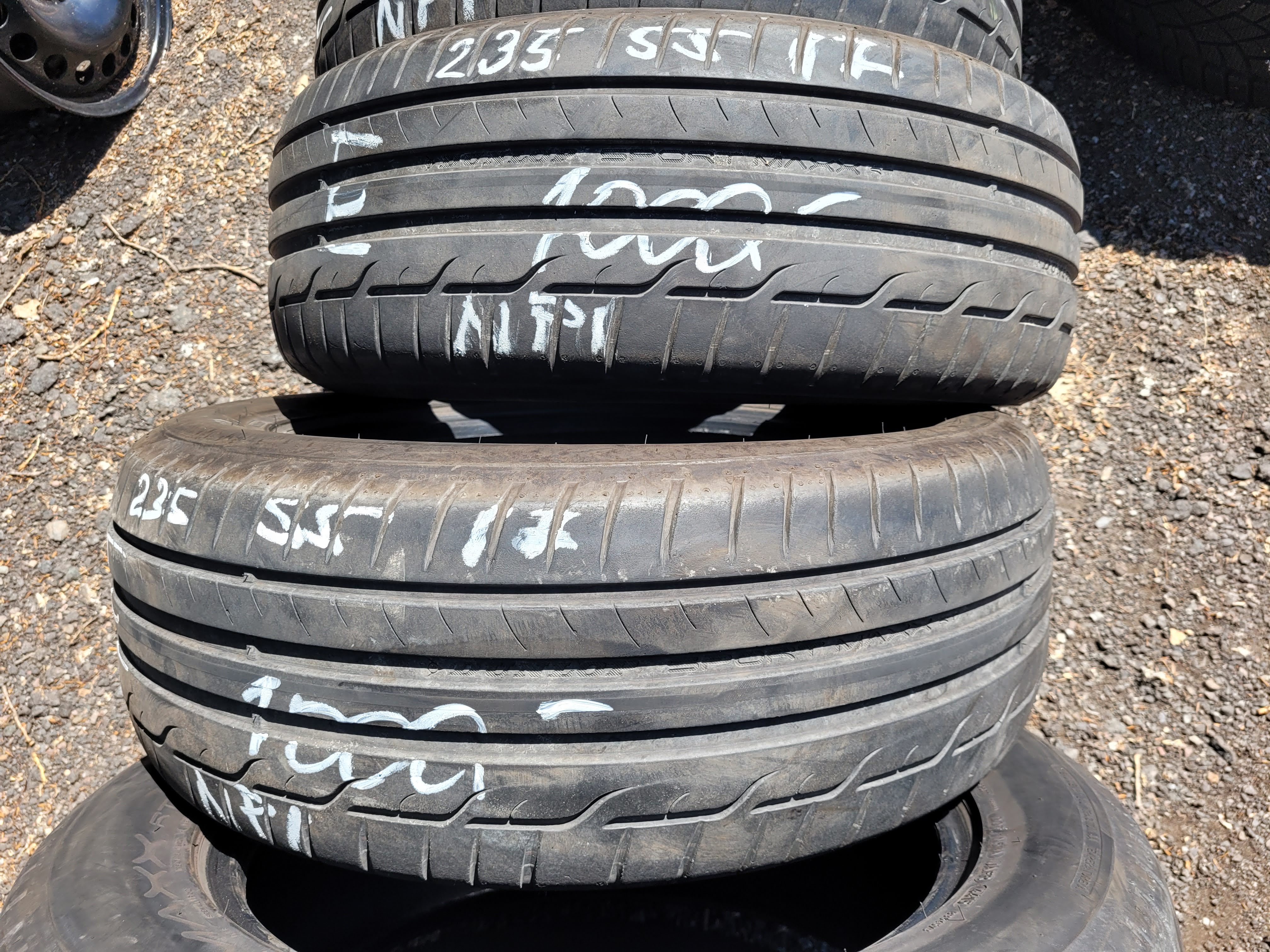 235/55 R17 99V letní použité pneu DUNLOP SPORT MAXX RT