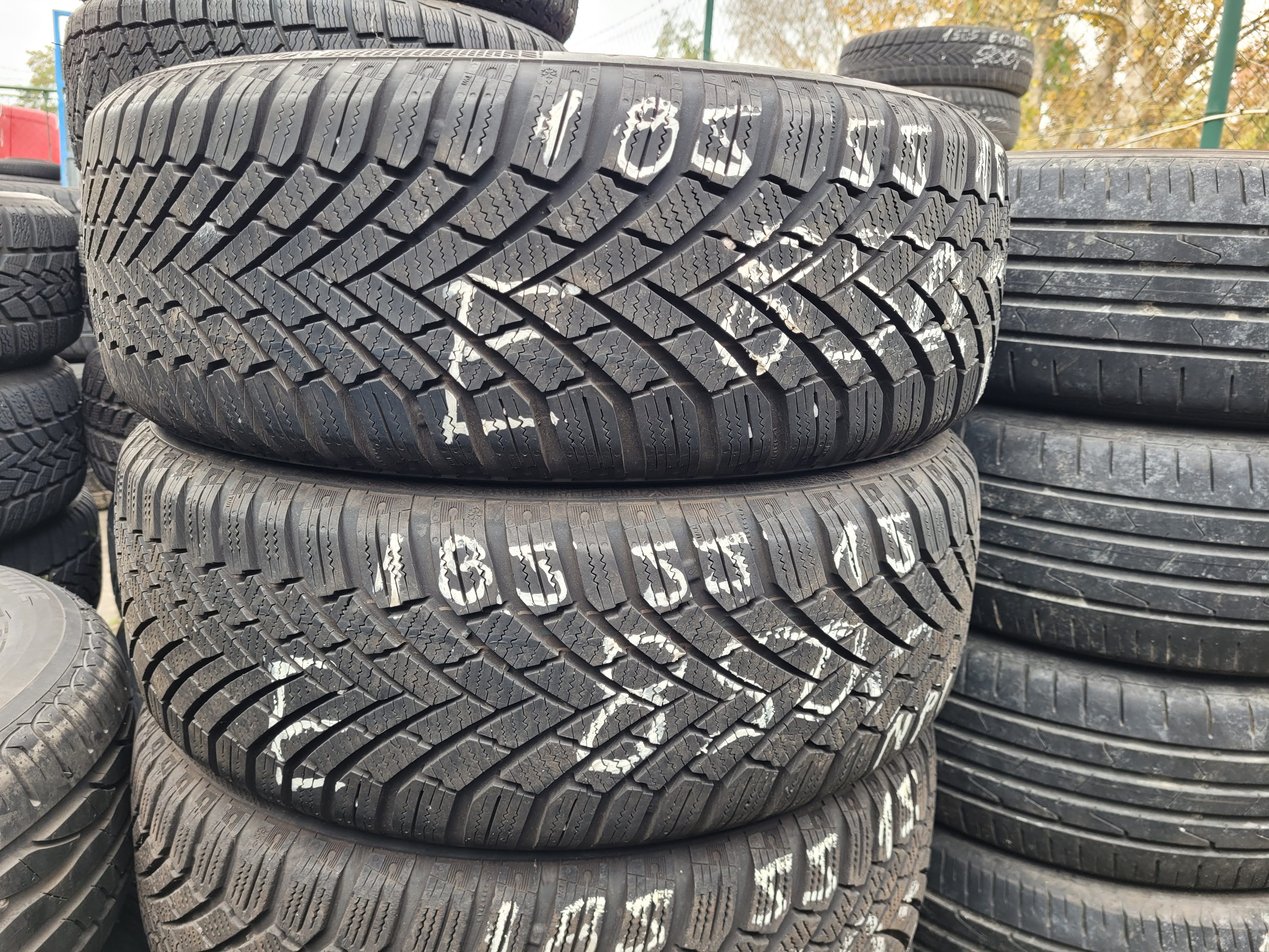 185/55 R15 80H zimní použité pneu CONTINENTAL WINTER CONTACT TS860
