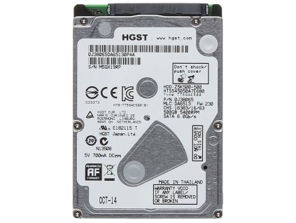 hdd 2.5 500gb hgst img2 d