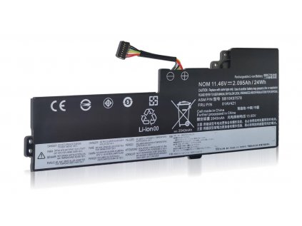Baterie interní pro Lenovo ThinkPad T470 T480 | Počítače24.cz