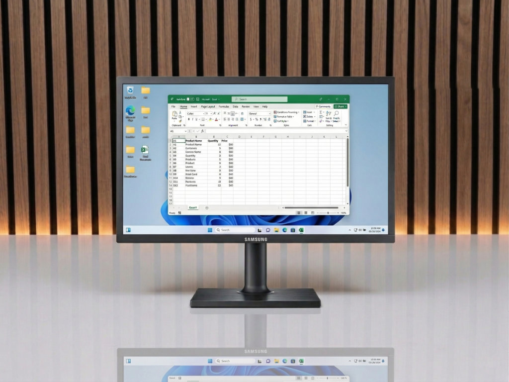 Samsung S24E450B (24", matný)