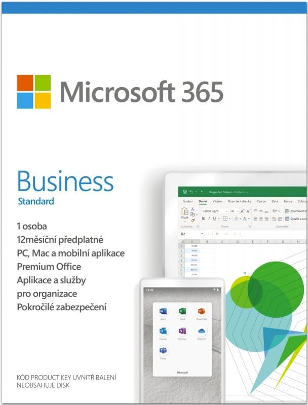 Levně Microsoft 365 Business Standard CZ (BOX)