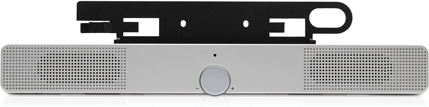 HP Silver Flat Panel Speaker Bar