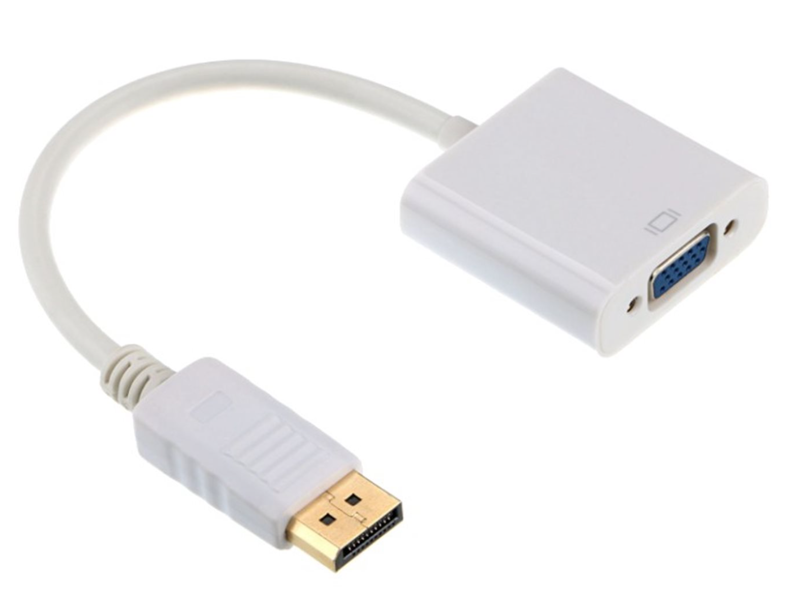 Gembird adaptér DisplayPort - VGA, M/F, white